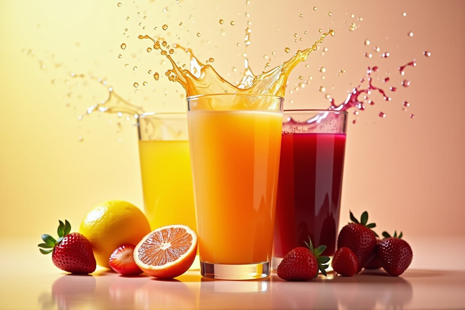 Multivitaminsäfte: Power für den Tag